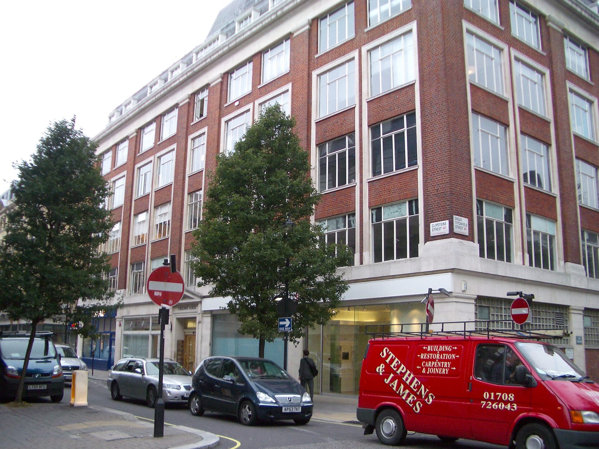 Threeway House - 40-44 Clipstone Street, Fitzrovia