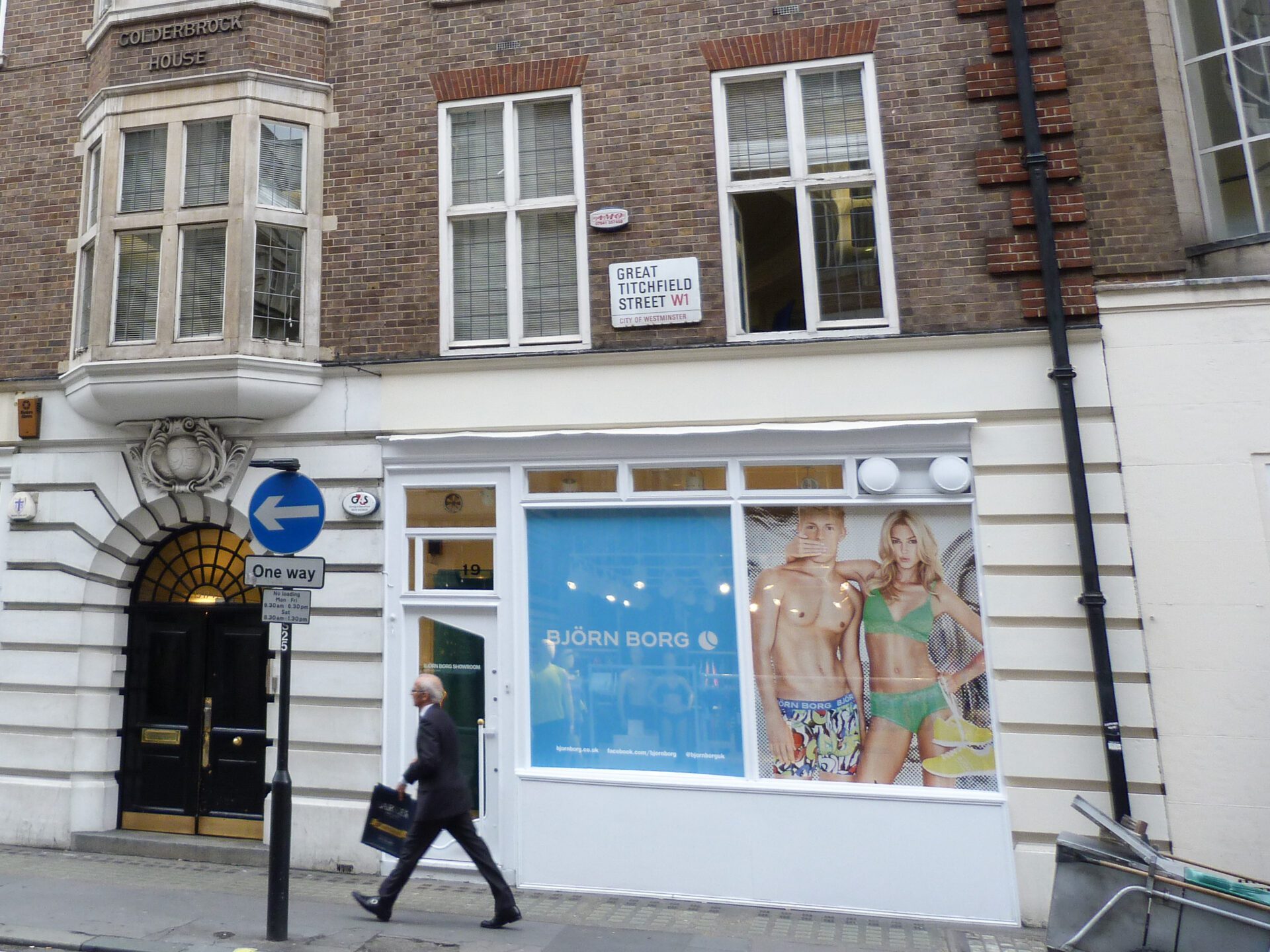 Golderbrock House, Great Titchfield Street, retail space to let