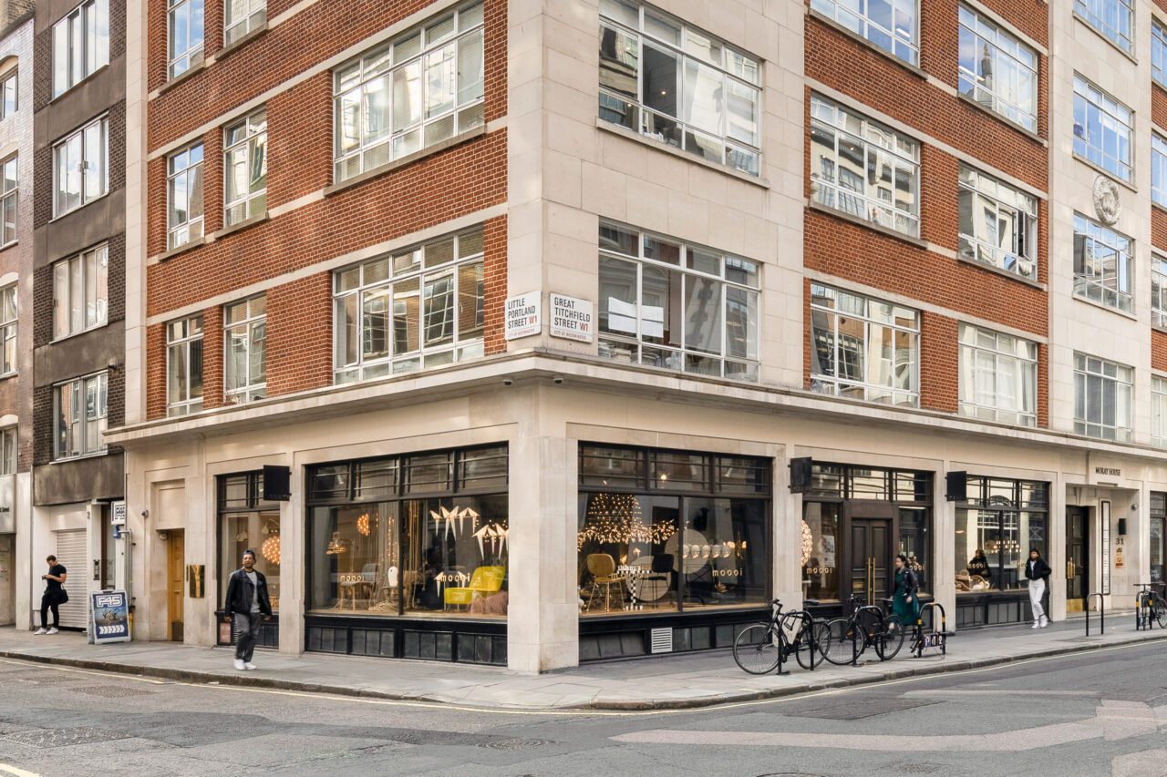 Moray House, Great Titchfield Street - retail space to let in Fitzrovia, The Langham Estate