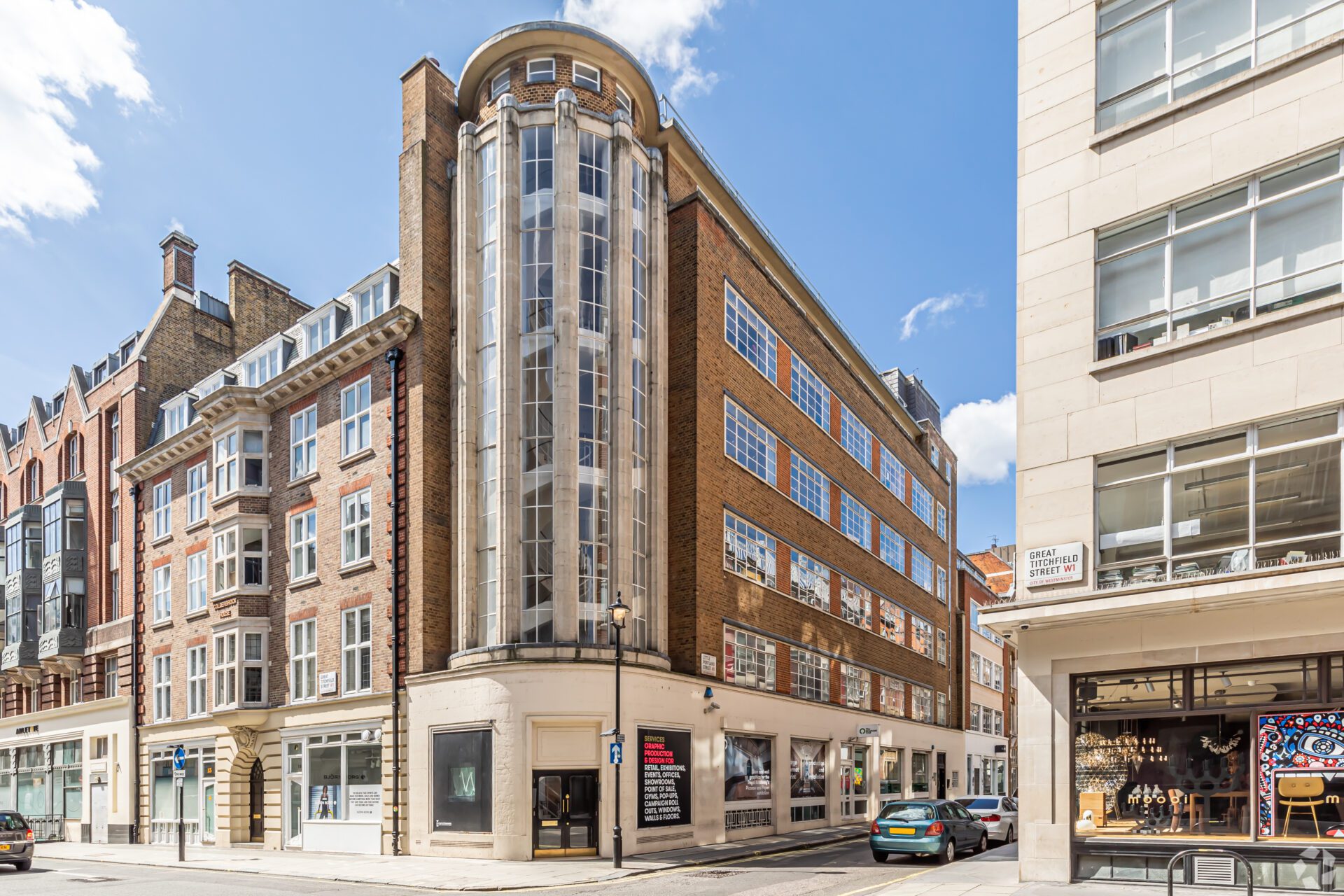 Circus House, Commercial Property for rent fitzrovia - 21 Great Titchfield Street - The Langham Estate