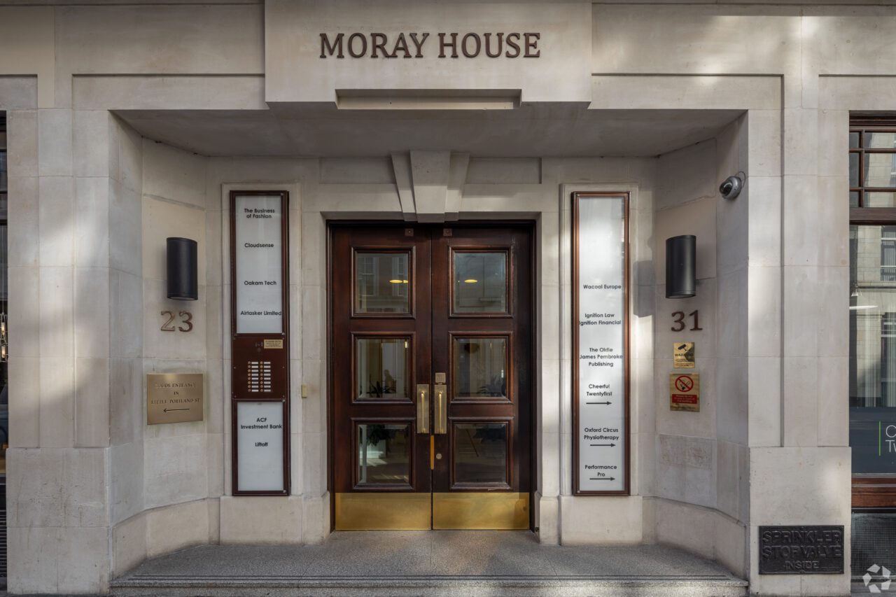 Moray House, 23-35 Great Titchfield Street - commercial property in Fitzrovia