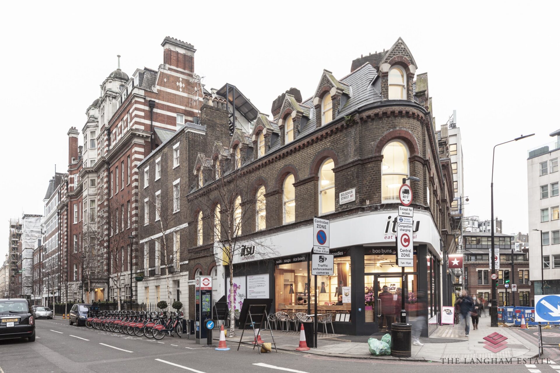 office for creative agency in fitzrovia