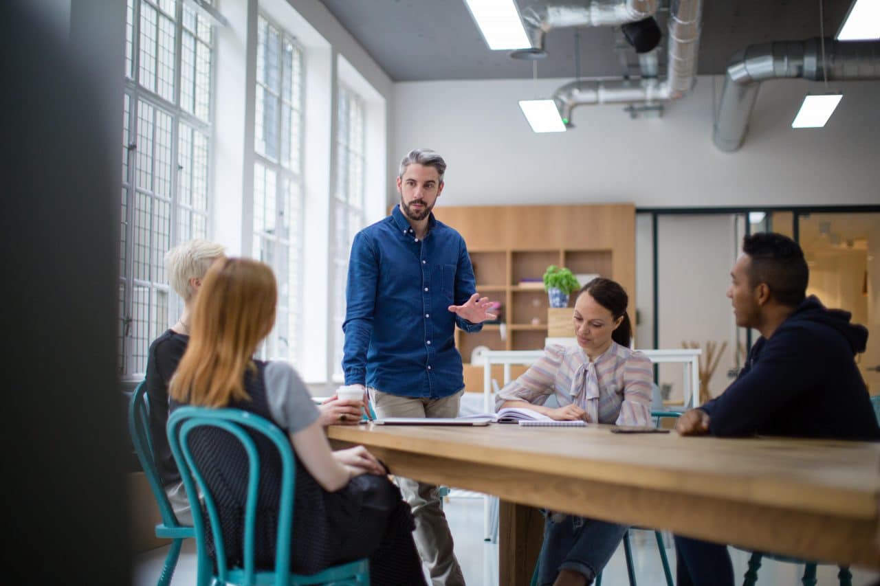Meaningful connections in office community