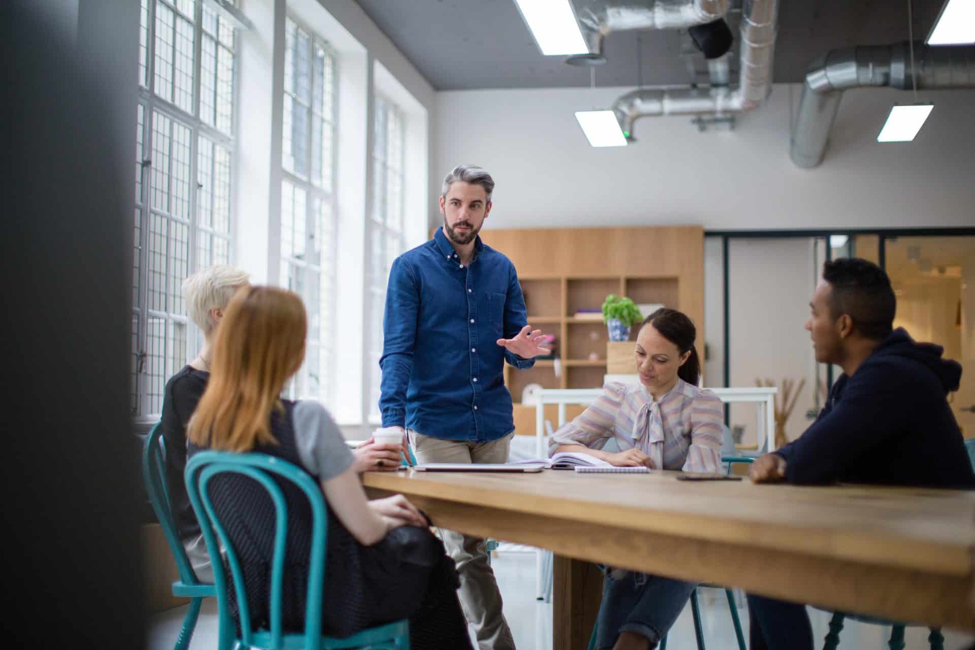 Meaningful connections in office community