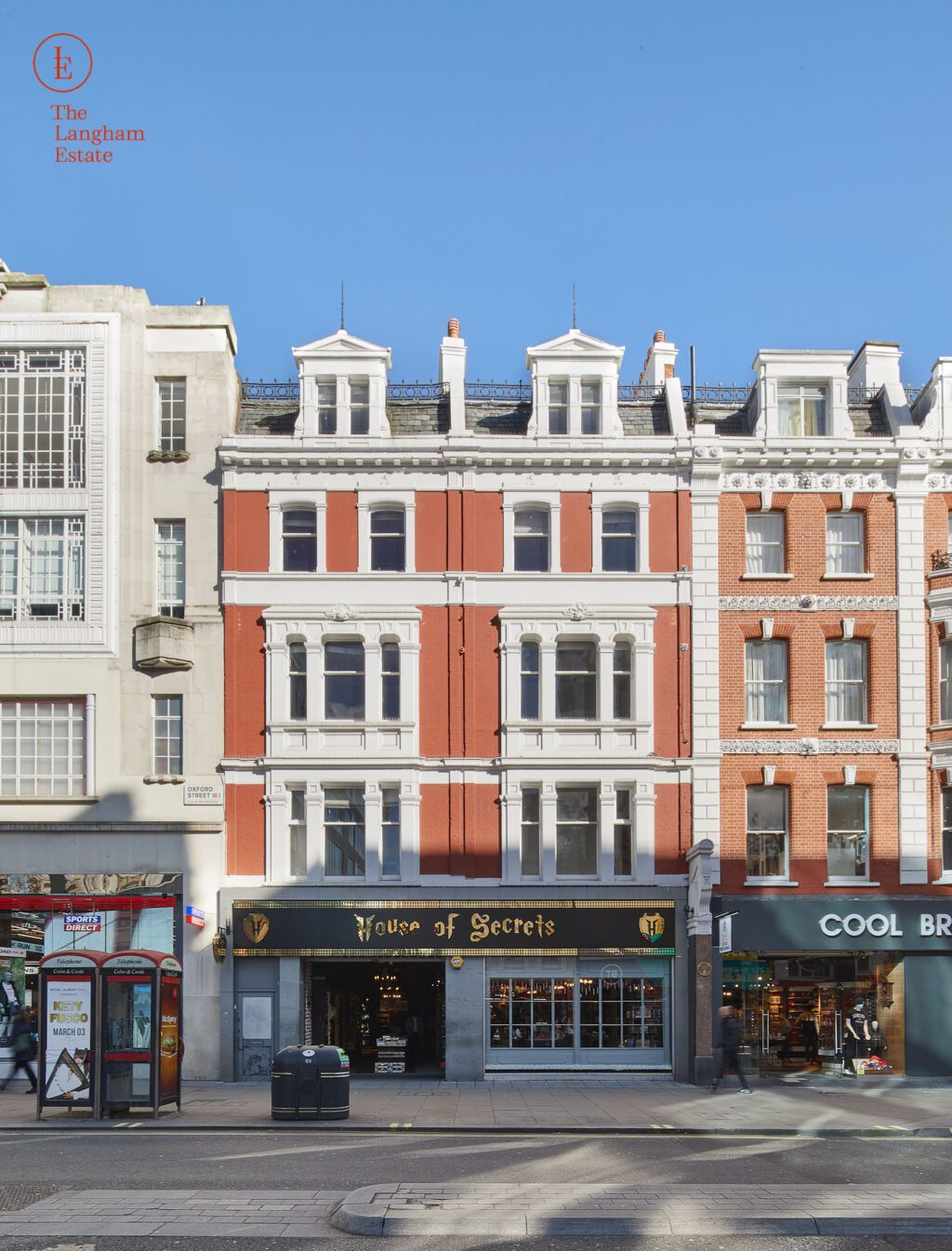 Commercial spaces for rent at 146148 Oxford St, W1D 1NB The Langham