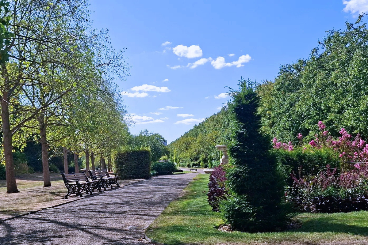 green spaces central london